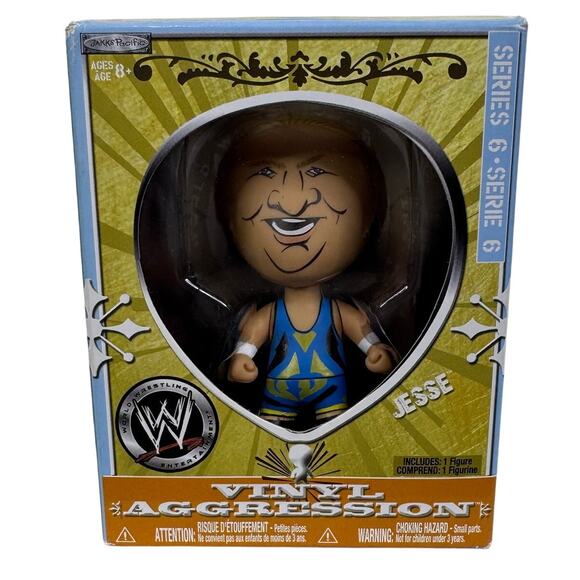 5 for $25| WWE Wrestling Vinyl Aggression Jesse 3 Inch Figure Series 6 - Picture 1 of 6